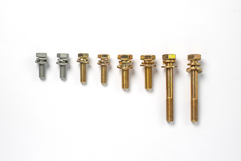 六角螺栓、彈簧墊圈和平墊圈組合件Q146(GB9074.17 系列) 系列